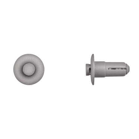 Gray Dash Push Type Retainers 9mm Hole 2 MPN:15517PK