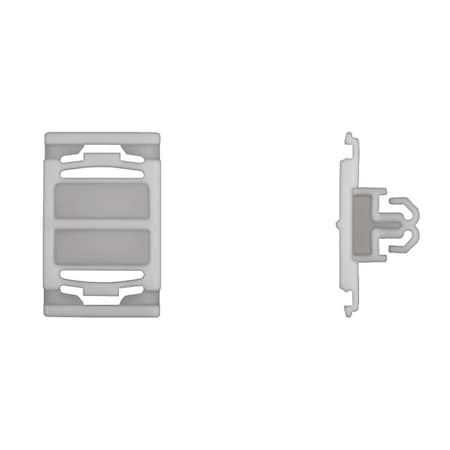Wht Nyln Door Panel Ret 22mm W 35mm OA L MPN:15735PK