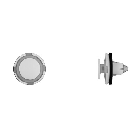 Wht Nyln Push Type Ret 8.5mm Hole 13mm S MPN:15750PK