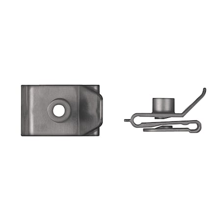 Blk Nyln U Nuts 10 Screw Size P/R Up to MPN:1601PK