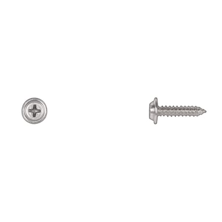 Zinc Flat Top Phil Screws 8X3/4