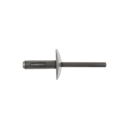 Wheel Arch Cover Rivet, 18244PK, PK25, Flanged Head, 6 mm Dia., Nylon Body, 25 PK MPN:18244PK