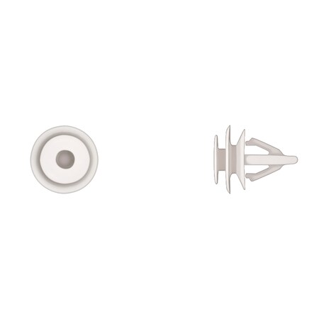 Wht Nyln Door Panel Ret 9mm Hole Sze MPN:2144PK