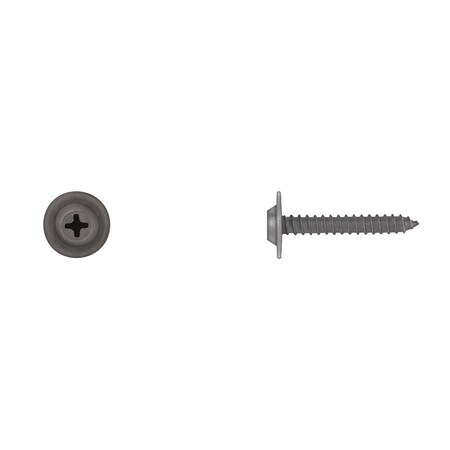 Blk Flat Top Phil Screws 8X1