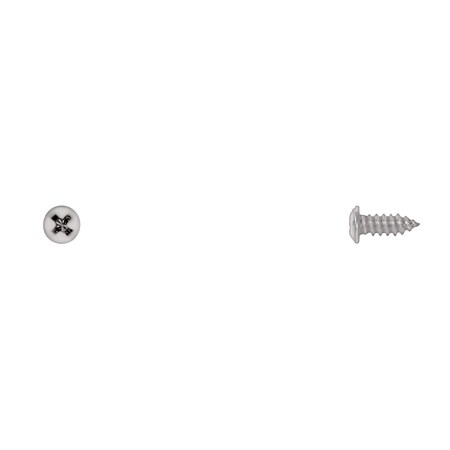 Zinc Wheel Moulding Screws 8-18X7/16
