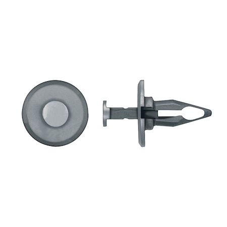 Blk Nyln Fascia Retainers 1/2