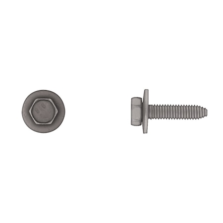 Blk HxHead Body Bolts 6-1.00 x25mm 17mm MPN:5686PK100