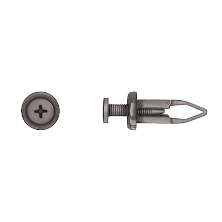 Blk Nyln Bumper Cover Rivet 9mm Hole Siz MPN:5895PK