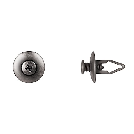 Blk Nyln Inner Fender Rivet 8mm Hole Sz MPN:5901PK100