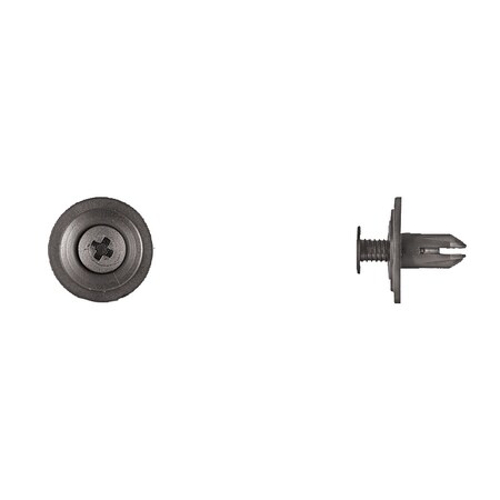 Blk Nyln Phllp Scrw Ret 6mm Hole Size 1 MPN:5930PK