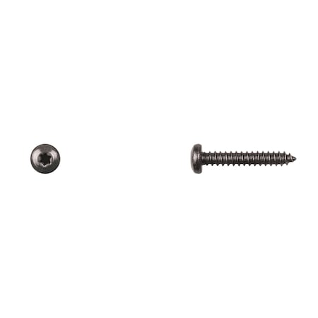 Blk SS TorxScrews 4.2-1.41X25mm 8mm Pan MPN:7007PK
