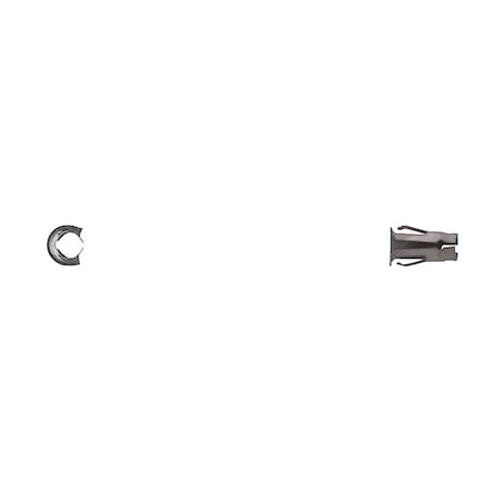 Blk Finish Barrel Nuts 3/16