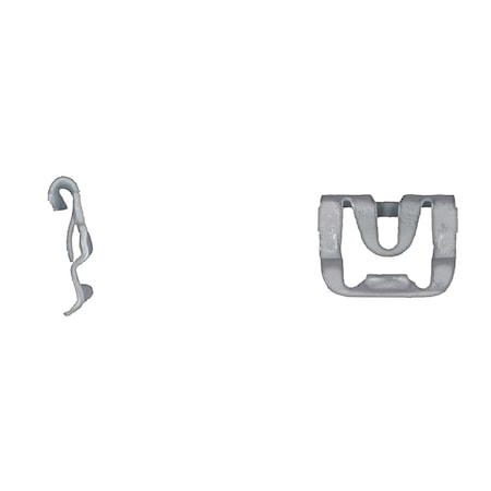 Blk Rear Window Mldg Clip 17.5mm W 23.2 MPN:825PK50