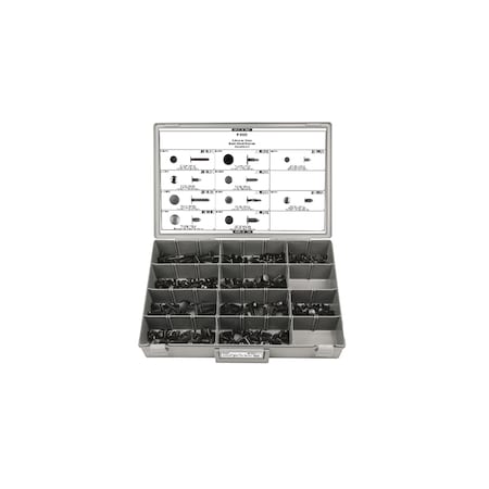 Nylon Retainer Assortment, 300 pcs. MPN:8688