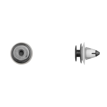 Blk/Wht Garnish Ret 8mm Hole Size 13mm S MPN:9076PK