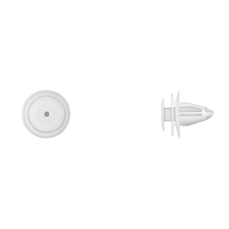 Wht Trim Panel Retainers 8mm Hole Size 1 MPN:9086PK