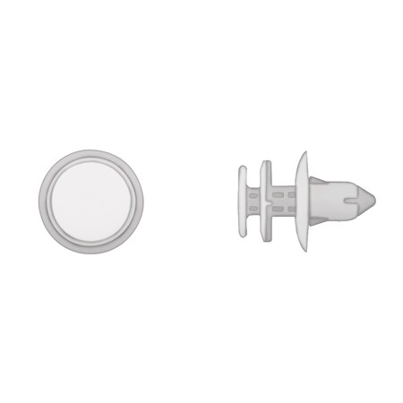 Wht Door Trim Panel Ret 9mm Hole 15mm St MPN:9149PK