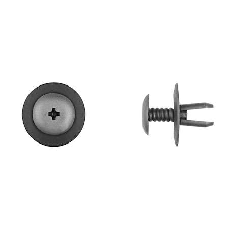 Blk Nyln Push Type Ret 9mm Sq Hole 13mm MPN:9154PK
