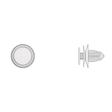 Wht Trm Panel Retainers 8.5mm Hole 13mm MPN:9259PK