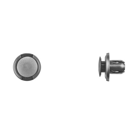 Blk Nyln Push Type Retainer 9mm Hole 10m MPN:9285PK