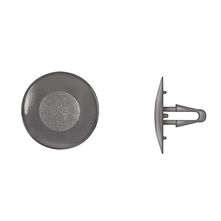 Blk Nyln Hood Insul Clips 7mm Hole 17mm MPN:9328PK