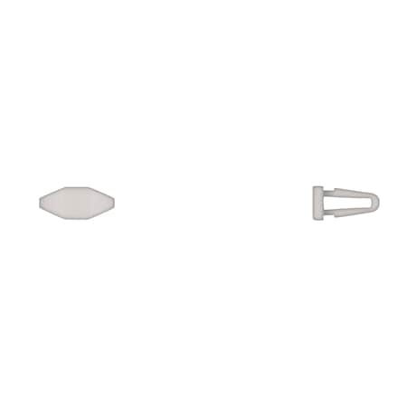Ntrl Nyln Hood Seal Ret 5mm Hole 7X16mm MPN:9337PK