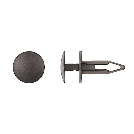 Blk Nyln Fascia Retainers 8mm Hole Size MPN:9357PK