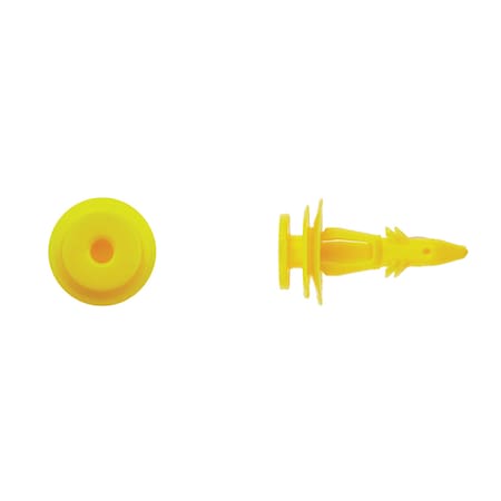 Ylw Nyln Panel Retainers 7.5mm Hole Size MPN:9379PK