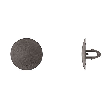 Blk Nyln Hood Insul Clips 7mm Hole 12mm MPN:9403PK