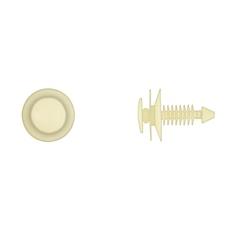 Ntrl Nyln Door Panel Ret 7mm Hole Sze 2 MPN:9514PK