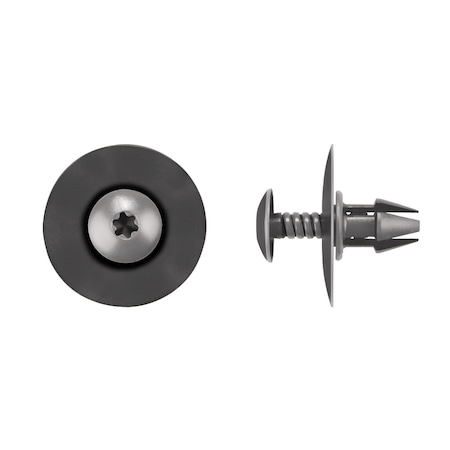 Blk Nyln Phil Screw Ret 8.5mm Hole 17mm MPN:9581PK