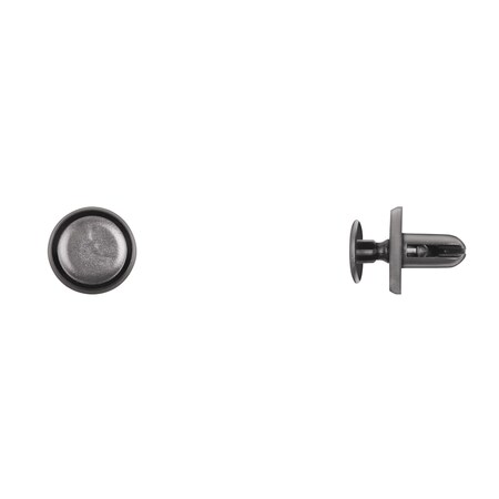 Blk Nyln Retainer 6mm Hole Size 11mm Ste MPN:9650PK