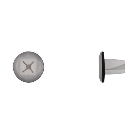 Wht Nyln Screw Grommets No 8 Screw Size 15mm Stem L PK10 MPN:9659PK