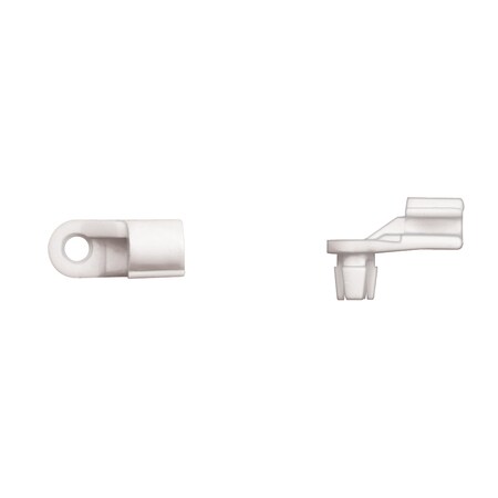 Ntrl Nyln Door Rod Clip 5/32