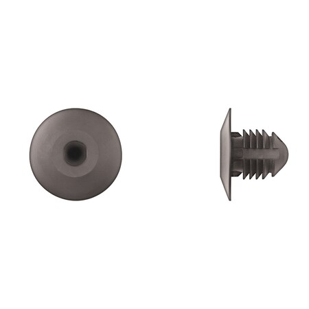 Blk Nyln Bumper Fascia Ret 12.5mm Hole S MPN:9763PK