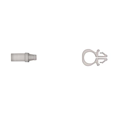 Ntrl Nyln Routing Clips 6mm Hole Size 8m MPN:9820PK