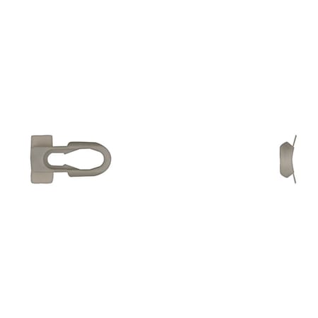 Gray Nyln Moulding Clips 33/64