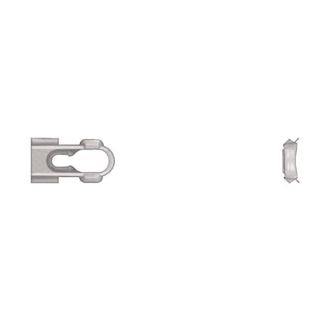 Nyln Moulding Clips Quarter Panel/Rear E MPN:9895PK
