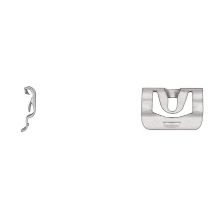 Silver Finish Reveal Mldg Clip 16.25mm W MPN:9898PK