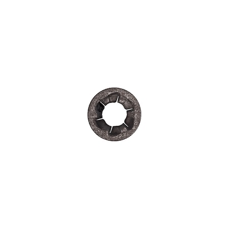 Blk Push On Bolt Retainers 3/8
