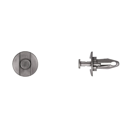Blk Nyln Fascia Retainers 9.5mm Hole 18m MPN:9935PK