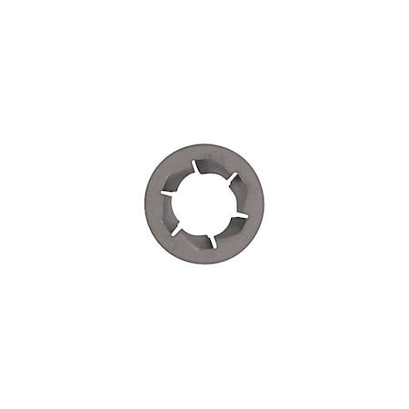 Blk Push On Retainers 14X2.00mm Screw 25 MPN:9952PK