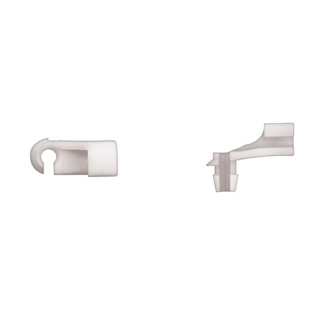 Ntrl Nyln Door Rod Clips 13/64