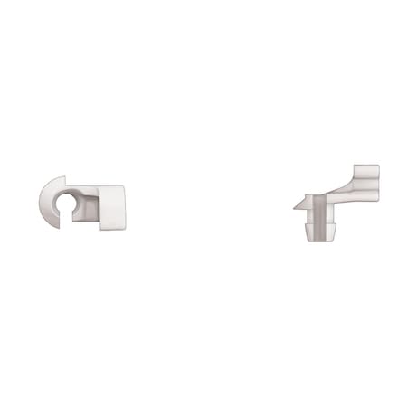 Ntrl Nyln Door Rod Clips 5/32