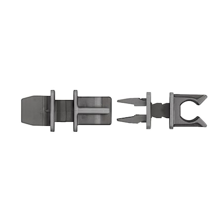 Blk Nyln Hood Prop Rod Clip 5/16