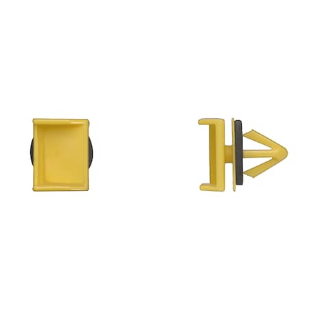 Ylw Nyln Moulding Clips 7/16
