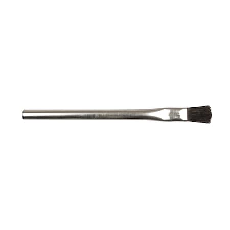 Blk Horse Hair Acid Brush 1/2