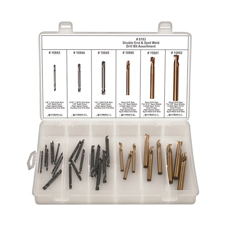 Drill Bit Assortment, 29 pcs. MPN:8183