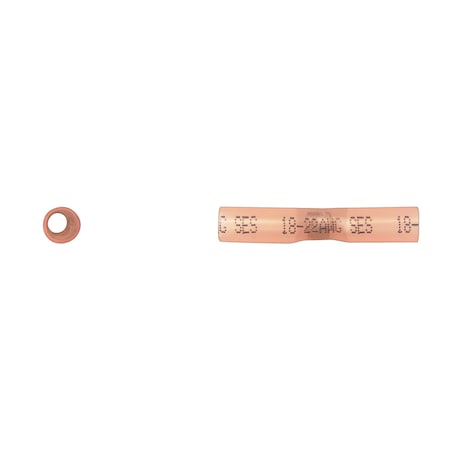 Red Heat Shrink Butt Conn 18-20 AWG Sold MPN:10711PK