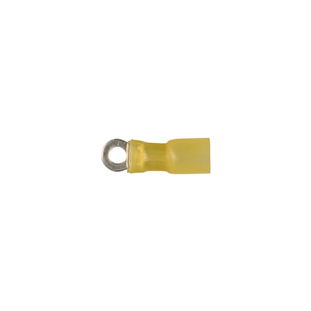 Ylw Nyln Crimp Terminal No 8 Stud/Ring Typ 12-10 G Wire PK10 MPN:12142PK
